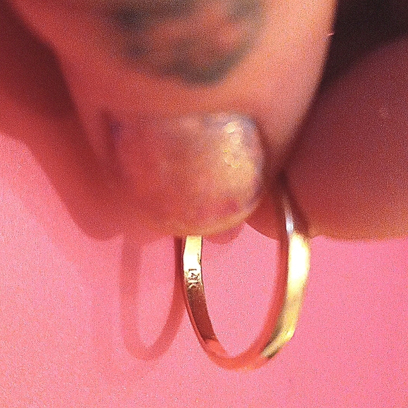 Solid 14-karat rose-gold wedding set